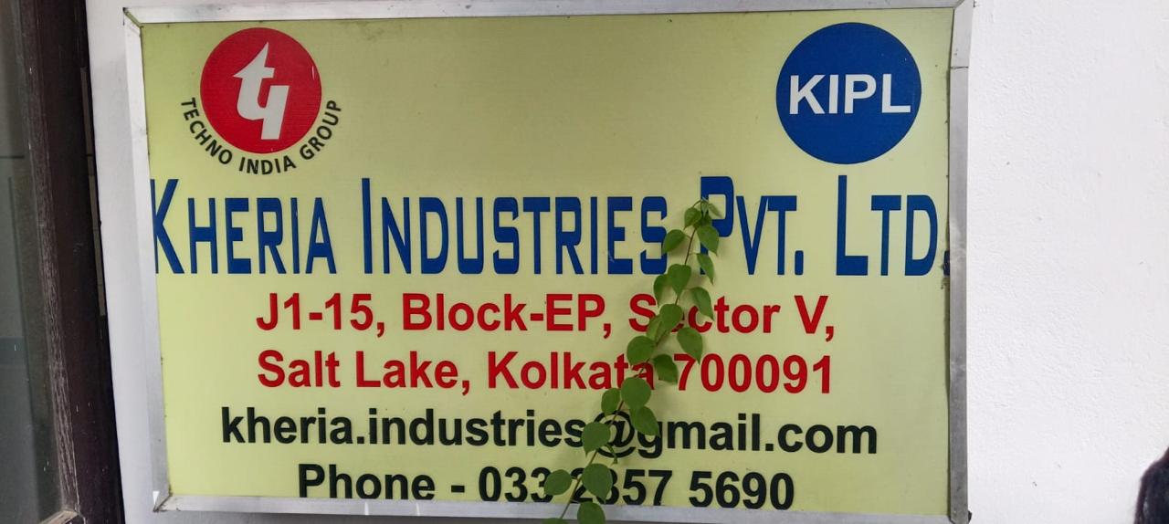 Industrial Visit 2025 – Kheria Industries, Salt Lake, Sec-5